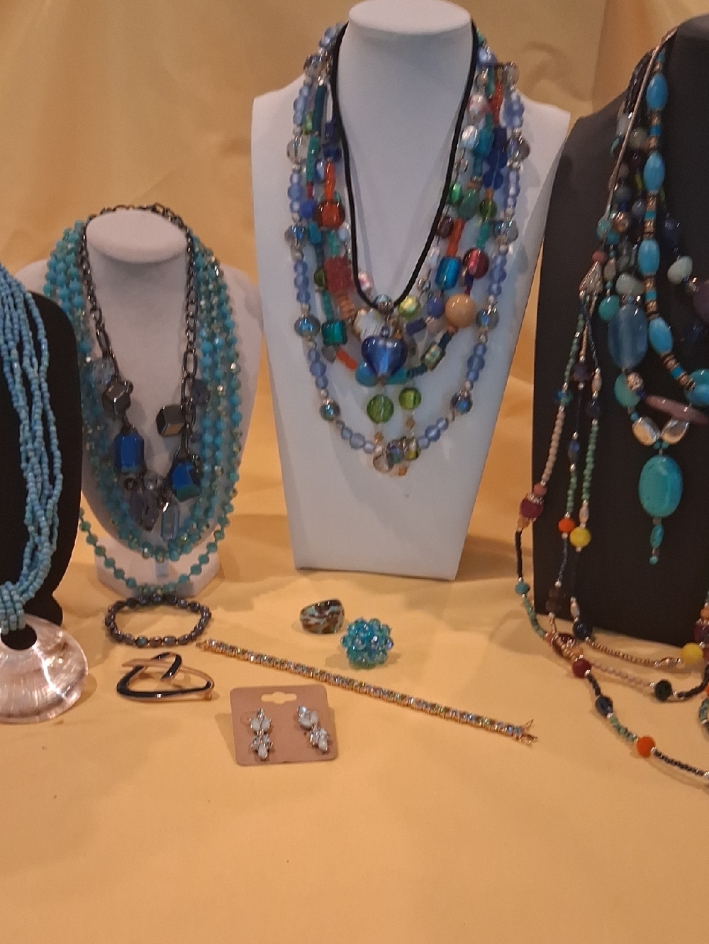 Huge Lot of Chico's, Artisan, Glass, Stone Lot, Etc. - Picture 1 of 11